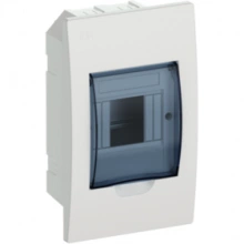 IEK KREPTA 3 Корпус пластиковый ЩРВ-П-4 IP41 белый