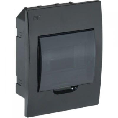 IEK KREPTA 3 Корпус пластиковый ЩРВ-П-6 IP41 черный