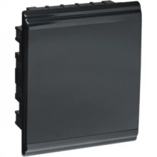 IEK Корпус модульный пластиковый встраиваемый ЩРВ-П-24 PRIME черный IP41