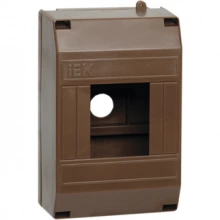 IEK KREPTA 3 Корпус пластиковый КМПн 1/4 IP20 дуб