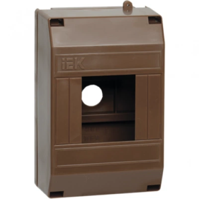 IEK KREPTA 3 Корпус пластиковый КМПн 1/4 IP20 дуб IEK KREPTA 3 Корпус пластиковый КМПн 1/4 IP20 дуб
