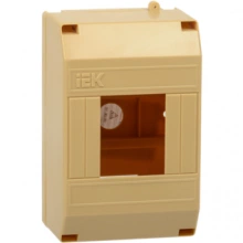 IEK KREPTA 3 Корпус пластиковый КМПн 1/4 IP20 сосна