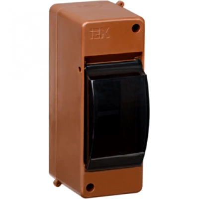 IEK KREPTA 3 Корпус пластиковый КМПн 2/2 IP30 дуб IEK KREPTA 3 Корпус пластиковый КМПн 2/2 IP30 дуб
