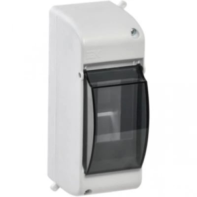 IEK KREPTA 3 Корпус пластиковый КМПн 2/2 IP30 белый