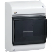 IEK KREPTA 3 Корпус пластиковый КМПн 2/4 IP30 белый