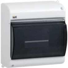 IEK KREPTA 3 Корпус пластиковый КМПн 2/6 IP30 белый