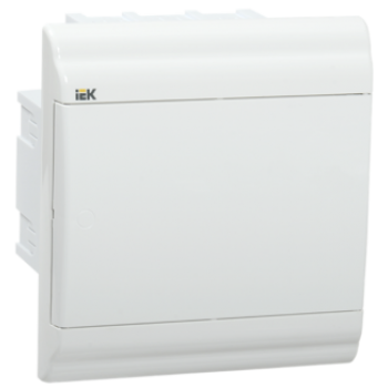 IEK Бокс ЩРВ-П-6 модулей встраиваемый пластик IP41 PRIME белая дверь - MKP82-V-06-WD-41-20 IEK Бокс ЩРВ-П-6 модулей встраиваемый пластик IP41 PRIME белая дверь - MKP82-V-06-WD-41-20