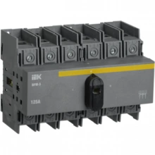 IEK Выключатель-разъединитель модульный ВРМ-3 3P 125А