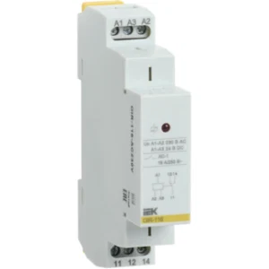 IEK Реле промежуточное модульное OIR 1 контакт 16А 230В AC - OIR-116-AC230V IEK Реле промежуточное модульное OIR 1 контакт 16А 230В AC - OIR-116-AC230V