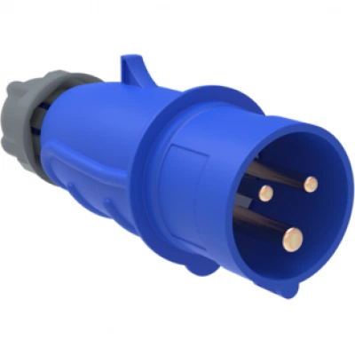 IEK Вилка переносная ССИ-023 32А-6ч/200-250В 2P+PE IP44 MAGNUM IEK Вилка переносная ССИ-023 32А-6ч/200-250В 2P+PE IP44 MAGNUM
