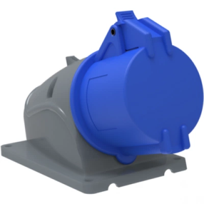 IEK Розетка стационарная ССИ-123 32А-6ч/200-250В 2P+PE IP44 MAGNUM