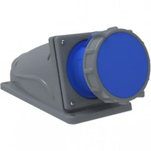 IEK Розетка стационарная ССИ-133 63А-6ч/200-250В 2P+PE IP67 MAGNUM