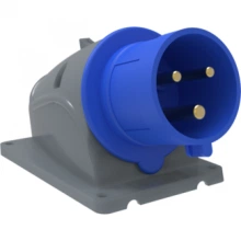 IEK Вилка стационарная ССИ-523 32А-6ч/200-250В 2P+PE IP44 MAGNUM