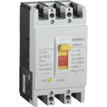 IEK Выключатель автоматический ВА66-31 3Р 80А 18кА GENERICA