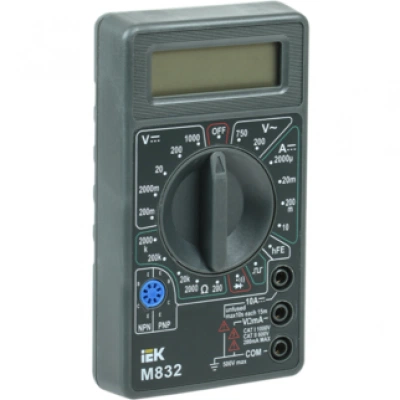 IEK Мультиметр цифровой UNIVERSAL M832