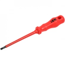 IEK Отвертка шлицевая PROFI 5,5х125мм 1000В