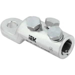 IEK Наконечник болтовой луженый НБЛ 185-400-16/3 35кВ - UNB11-185-400-03-35 IEK Наконечник болтовой луженый НБЛ 185-400-16/3 35кВ - UNB11-185-400-03-35
