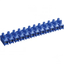 IEK Зажим контактный винтовой ЗВИ-60 н/г 6,0-16мм2 12пар синий