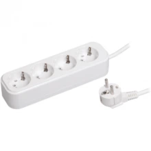 IEK Удлинитель У04 4 места 2P+PE/1,5м 3х1мм2 16А/250В CLASSIC