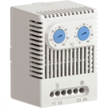 IEK Термостат двухканальный от 0 до +60°C NO+NO