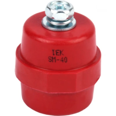 IEK Изолятор SM40 (М8) силовой с болтом IEK Изолятор SM40 (М8) силовой с болтом