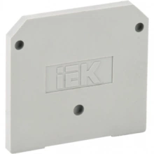 IEK Заглушка для ЗНИ-35мм2 (JXB125A) серая