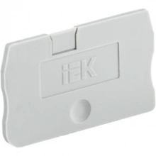 IEK Заглушка для КПИ 2в-1,5/2,5 серая